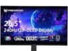 $314.99 – * | 26.5″ Acer Predator QD-OLED 2560×1440 240Hz Monitor at Amazon 26.5" Acer Predator QD-OLED 2560x1440 240Hz Monitor