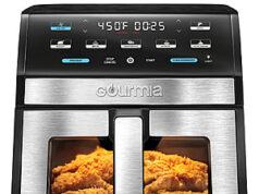 $44.99 – Gourmia 8-Quart Digital Air Fryer with Window & Light: ($4.99 Shipping) Gourmia 8-Quart Digital Air Fryer with window & light