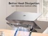 $14.99 – TECKNET 360° Rotating Ergonomic Foldable Laptop Stand (Silver) + Free Shipping w/ Prime or on $35+ TECKNET 360° Rotating Ergonomic Foldable Laptop Stand in silver