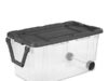 $17.97 – 40-Gallon Sterilite Extra-Large Wheeled Storage Bin w/ Latch Lid & Pull Handle (Dark Gray) + Free Shipping w/ Walmart+ or on $35+ Sterilite 40-Gallon Wheeled Storage Bin in Dark Gray