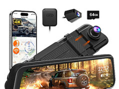 $72.00 – 10″ WOLFBOX M40 4K Front & 1080p Rear Dash Cam: M40 $72, M40 Lite $56 + Free S&H WOLFBOX M40 Lite and WOLFBOX M40 dash cameras
