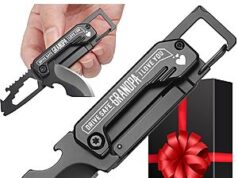 $2.99 – Keychain Multitool with 1.8inch Blade – Small Knife for Every Day Carry, Portable Tool for Camping, Hiking Keychain Multitool with 1.8inch blade for everyday carry