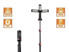 $49.98 – Husky 2200-Lumen Cordless Tripod Work Light + Free Shipping Husky Cordless Tripod Work Light at Home Depot