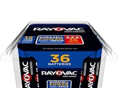 $5.99 – Select Accounts: 36-Pack Rayovac High Energy AAA Alkaline Batteries w/ S&S + Free Shipping w/ Prime or on $35+ 36-Pack Rayovac High Energy AAA Alkaline Batteries on sale