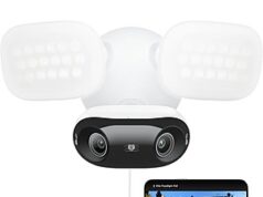 $170.00 – Reolink Elite Pro Floodlight PoE, Smart 16MP PoE Dual-Lens Floodlight Camera w/ 180° Panorama Reolink Elite Pro Floodlight Camera with 16MP Ultra HD resolution