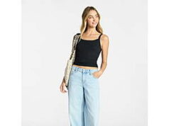 $8.98 – No Boundaries Ribbed Cami Top, 5-Pack, Women’s XXS-XXL No Boundaries Ribbed Cami Top pack of 5 in white and black