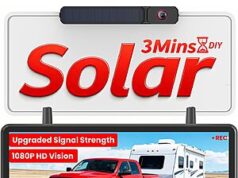 $79.99 – AUTO-VOX Solar Wireless Backup Camera w/ 7.2″ HD Split-Screen Monitor, Dual Antenna & 1080P Color Night Vision + Free Shipping AUTO-VOX Solar Wireless Backup Camera with split screen monitor and dual antenna