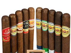 $19.99 – TITLE: La Aurora King Dominican 10-Cigar Sampler~ @ Cigar Page~Free Shipping! La Aurora King Dominican 10-Cigar Sampler box
