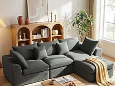 $269.99 – Alupssuc 110″ Cloud Sectional Modular Sofa w/ Ottoman from Shipped $349.99 alupssuc 110 cloud sectional product image