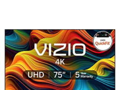 $269.00 – Vizio 75 inch Class 4K Series LED TV + 5 Year Warranty $269 Vizio 75 inch Class 4K Series LED TV with 5-year warranty