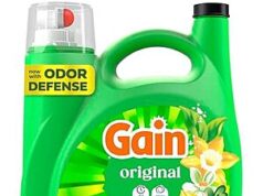 $36.13 – SnS, AC | 4 x 154oz Gain Liquid Laundry Detergent (Original Scent) at Amazon 4 bottles of Gain Liquid Laundry Detergent (Original Scent) on Amazon
