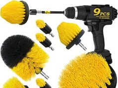 $7.99 – Holikme Drill Brush Power Scrubber Cleaning Attachment Set – Lowest Price Ever on Amazon with Free Shipping Holikme 9-Pk Drill Brush Power Scrubber Cleaning Attachment Set