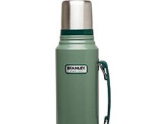 $24.01 – 1.1-Quart Stanley Classic Vacuum Bottle w/ Handle (Hammertone Green) – Lowest Price Ever at Amazon with Free Shipping 1.1-Quart Stanley Classic Vacuum Bottle w/ Handle (Hammertone Green)
