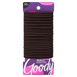 Goody Ouchless Hair Elastics on sale Goody Ouchless Hair Elastics in brown