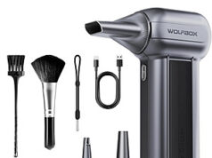 $43.99 – (Open Box) WOLFBOX MF100 150000RPM Cordless Electric Air Duster + Free Shipping (Open Box) WOLFBOX MF100 Cordless Electric Air Duster