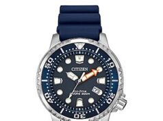$199.00 – Citizen Promaster Dive Eco-Drive Watch, 3-Hand Date, ISO Certified, Luminous Hands and Markers, Rotating Bezel, Blue/Stainless (Model: BN0151-09L) $199 @Amazon Citizen Promaster Dive Eco-Drive Watch in blue/stainless steel