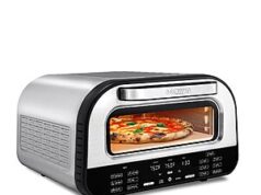 $119.99 – Gourmia Indoor Pizza Oven Air Fryer Toaster (Stainless Steel) Now with Free Shipping gourmia indoor pizza oven product image