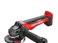 $49.00 – Craftsman V20 RP 4.5-in 20-volt max Paddle Switch Brushless Cordless Angle Grinder on Sale at Lowes.com – $49 Craftsman V20 RP angle grinder
