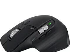 Logitech MX Master 3S Bluetooth Wireless Mouse 8K DPI Quiet Clicks Black Logitech MX Master 3S wireless mouse in black