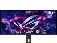 $649.00 – 34″ ASUS ROG Strix 1440p 175Hz OLED Curved Ultrawide Gaming Monitor + Free Mouse or Mousepad $649 + Free S&H ASUS ROG Strix 34-inch gaming monitor with free mouse or mousepad