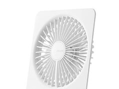 $14.99 – Prime Members: JISULIFE Small Desk Fan, Portable Travel with 4500mAh Battery JISULIFE Small Desk Fan in use