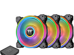 $29.99 – 3-Pack Thermaltake Riing Quad 120mm RGB Radiator Fans w/ Controller (Black) – Lowest Price Ever at Newegg 3-Pack Thermaltake Riing Quad 120mm RGB Radiator Fans in black with controller