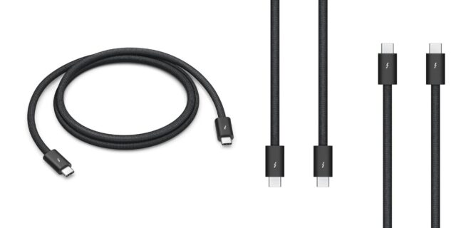 Apple Thunderbolt 5 Pro Cable deal Official Apple Thunderbolt 5 Pro Cable on sale at Woot