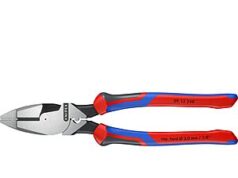 $63.33 – KNIPEX Tools 09 12 240 9.5-Inch Ultra-High Leverage Lineman’s Pliers with Fish Tape Puller and Crimper + Free Shipping KNIPEX Tools Lineman's Pliers with Fish Tape Puller and Crimper