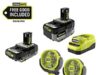 $99.00 – Ryobi ONE+ 18V 4.0 Ah + 2.0 Ah Batteries + Charger + 2-Pk 4″ Cordless Clamp Fans $99 at HomeDepot + Free Shipping Ryobi ONE+ 18V High Performance Kit with batteries and cordless clamp fans