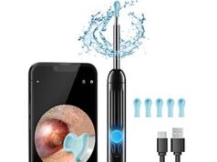 $4.99 – JEGOAT Ear Wax Removal Tool Kit w/ HD Camera & LED Lights – + Free Shipping with Prime or on $35+ JEGOAT Ear Wax Removal Tool Kit with HD Camera and LED Lights