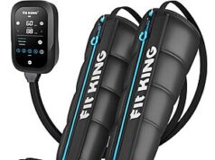 $145.00 – (prime) Fit King Cordless Rechargeable 5-Zone Leg Massager Recovery System (Medium, Upgraded) $145 + Free S/H Fit King Cordless Rechargeable Leg Massager