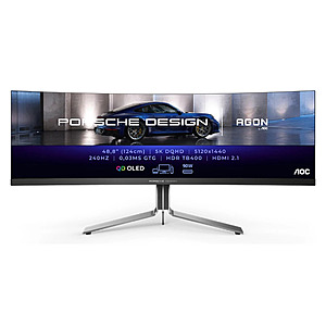 AOC Agon PD49 Gaming Monitor Deal Certified Refurbished AOC Agon PRO PD49 Gaming Monitor on sale at eBay