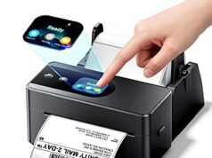 $59.99 – 4″x6″ Phomemo PM64D Wireless Thermal Label Printer w/ Touch Screen + Free Shipping w/ Prime or on $35+ 4"x6" Phomemo PM64D wireless thermal label printer with touch screen