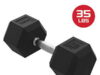 $32.97 – FitRx Rubber Hex Dumbbell Weight – 35-Pound Single w/ Solid Steel Handle at Walmart FitRx Rubber Hex Dumbbell Weight - 35-pound single with solid steel handle