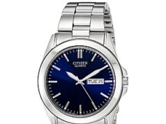 $99.00 – 40mm Citizen Men’s Classic Quartz Watch (SS w/ Blue Sunray Dial) + Free Shipping Citizen Men's Classic Quartz Watch (40mm, SS w/ Blue Sunray Dial)