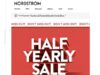 Nordstrom Half Yearly Sale Up to 50% Off Nordstrom Half Yearly Sale ad with discounted items