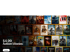 $4.99 – AppleTV: Action Bonanza – Die Hard 3, John Wick 3-4, Mission: Impossible 7, Sicario, Sisu, Star Trek, The Dark Knight Rises, Top Gun: Maverick, Transformers, etc. AppleTV displaying action movie titles