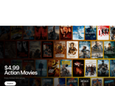 $4.99 – AppleTV: Action Bonanza – Die Hard 3, John Wick 3-4, Mission: Impossible 7, Sicario, Sisu, Star Trek, The Dark Knight Rises, Top Gun: Maverick, Transformers, etc. AppleTV displaying action movie titles