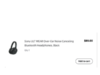 $89.00 – Sony ULT WEAR Over-Ear Noise Canceling Bluetooth Headphones, Black – $89 | IN-STORE only | YMMV Sony ULT WEAR over-ear noise cancelling Bluetooth headphones in black