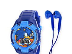 $4.00 – SEGA Sonic the Hedgehog Flashing LCD Watch & Earbud Set (Blue) – Lowest Price Ever at Walmart with Free Shipping SEGA Sonic the Hedgehog Flashing LCD Watch & Earbud Set (Blue)