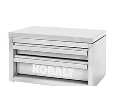 $27.00 – Kobalt Portable Toolbox (Various Colors): 3-Drawer $26.98 + Store Pickup at Lowe’s Kobalt Portable Steel Toolbox with three drawers