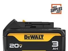 $40.20 – Deal Alert: DeWalt 20V MAX Premium Lithium-Ion 3.0Ah Battery Pack at $40.2 with Free Shipping on Home Depot DeWalt 20V MAX Premium Lithium-Ion 3.0Ah Battery Pack