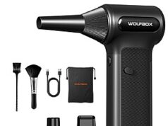 $61.59 – WOLFBOX DF200 Cordless Electric Air Duster w/ Removable Battery (New) wolfbox df200 cordless electric product image