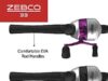 $48.74 – FS AMAZON Zebco 33 Spincast Reel and 2-Piece Fishing Rod Combo, 5-Foot 6-Inch Durable Fiberglass Rod, Quickset Anti-Reverse Fishing Reel with Bite Alert Zebco 33 Spincast Fishing Reel Combo with 2-piece fiberglass rod