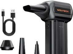 $28.00 – WOLFBOX MF60 Compressed Air Duster $28 + Free Shipping WOLFBOX MF60 compressed air duster in white
