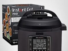 $124.99 – Instant Pot Pro (8 QT) 10-in-1 Pressure Cooker, Slow Cooker Now at Record Low Price on Amazon Instant Pot Pro 8 QT on Amazon