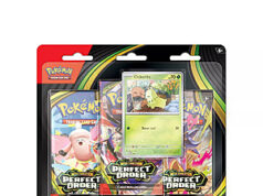 $14.99 – Pokemon TCG Pokémon Trading Card Game: Mega Evolution Perfect Order 3-Booster Blister @ Target Pokemon TCG Pokémon Trading Card Game: Mega Evolution Perfect Order 3-Booster Blister
