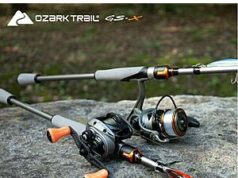 $37.87 – FS WALMART Ozark Trail GS-X Spinning Combo, 6’6″ Medium Heavy Action 2-Pieces Fishing Rod, Size 4000 Reel, Left Or Right Hand Retrieve Ozark Trail GS-X Spinning Combo fishing rod