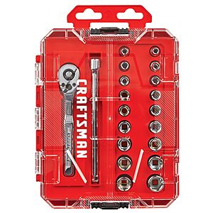 CRAFTSMAN VERSASTACK tool set deal at Lowe's CRAFTSMAN VERSASTACK 20-piece Metric and SAE Mechanics Tool Set in case