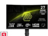 $89.99 – 27″ MSI WQHD 2K 1440P 180HZ AMD FreeSync 0.5ms HDR Curved Gaming Monitor (Refurbish) w/ $30 Mail-in-Rebate + Free Shipping MSI 27'' WQHD 2K 1440P 180Hz AMD FreeSync Curved Gaming Monitor (Refurbished)